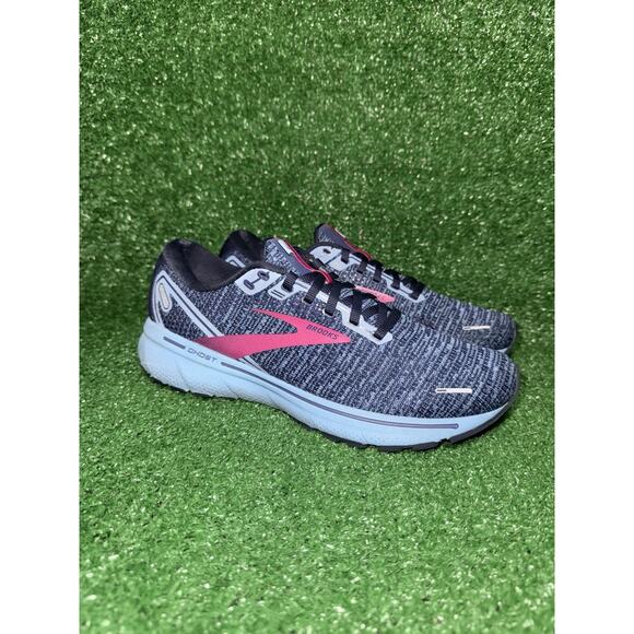 Brooks Ghost 14 Womens Size 9.5 Blue Running Shoes Athletic Sneakers 1203561B424 - Picture 1 of 16